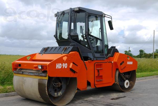 Аренда дорожного катка Hamm hd 90 в Самаре