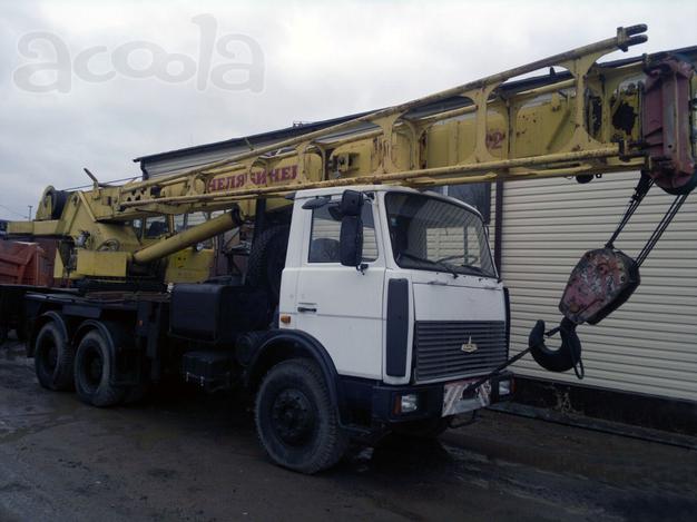 Автокран КС-55730 МАЗ-6303А3 Челябинец 2005г