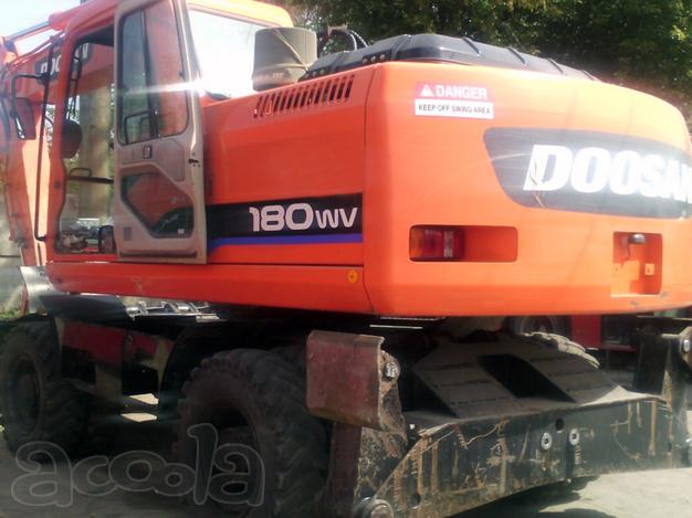 Экскаватор колёсный Doosan S180W-V 2014г