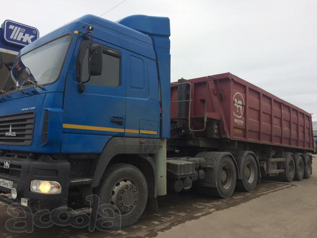 Ищу постоянную работу для самосвального полуприцепа Тонара.