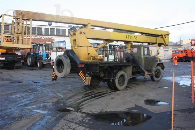 Услуги автовышки АГП-22 метров